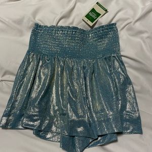 SIZE XS TEAL PANTS STORE SKIRT